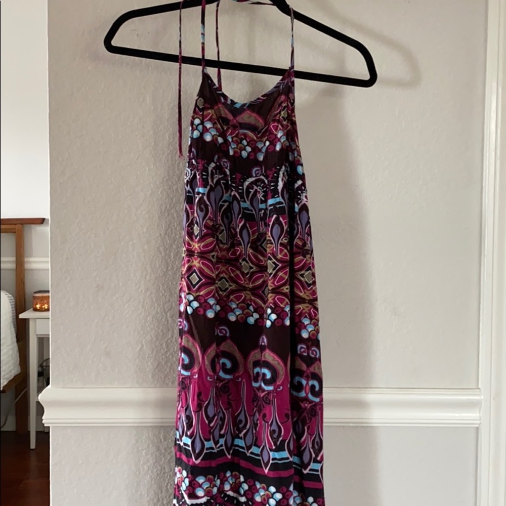 Halter Top Maxi Dress